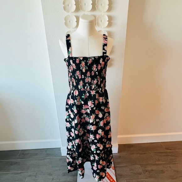 Dividend Smock Dress Large - Picture 3 of 9